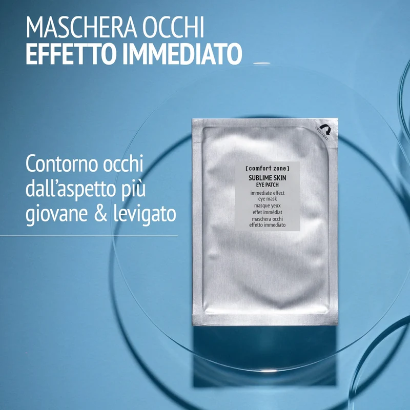 Comfort Zone Sublime Skin Eye Patch 6 pz 6 applicazioni - maschera occhi effetto immediato