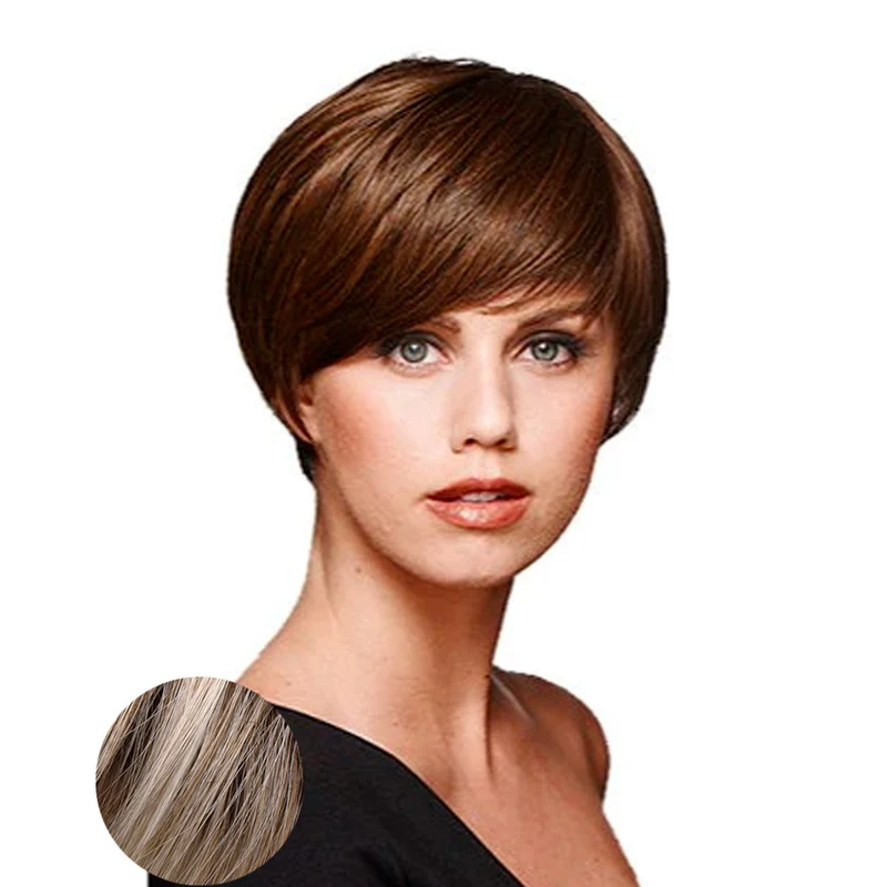 Hairdo Short & Sleek RL19/23SS Biondo Chiaro Cenere Con Radice Castana