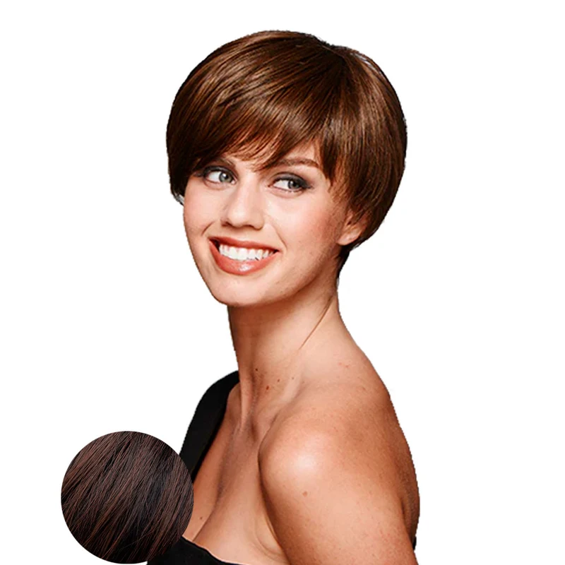 Hairdo Short & Sleek Parrucca Castano Ciliegia