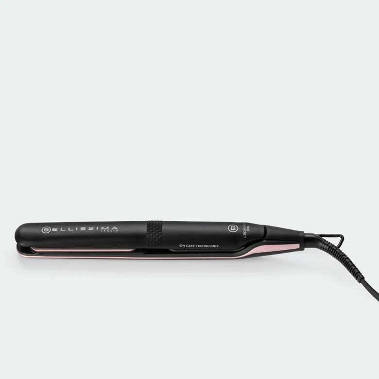 Bellissima Creativity Ion Piastra per capelli Caldo Nero, Rosa 1,8 m