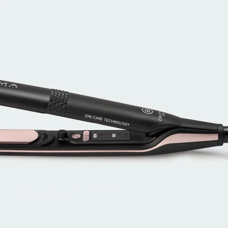 Bellissima Creativity Ion Piastra per capelli Caldo Nero, Rosa 1,8 m