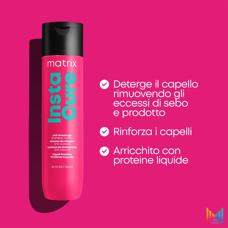 Matrix Haircare Instacure Shampoo 300ml - shampoo anti rottura per capelli danneggiati