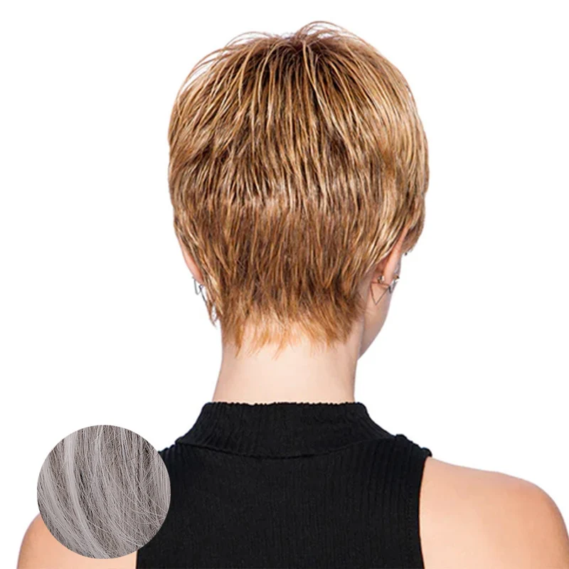 Hairdo Textured Cut Parrucca Grigio Chiaro