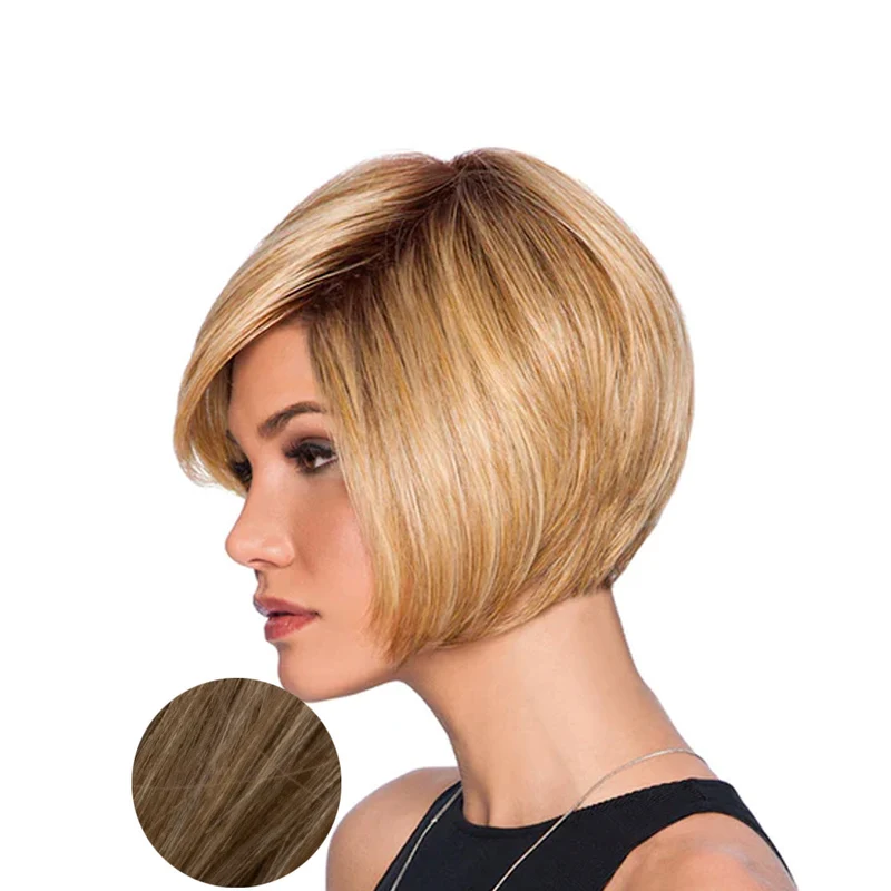 Hairdo Bob Scalato Parrucca Biondo Scuro Dorato