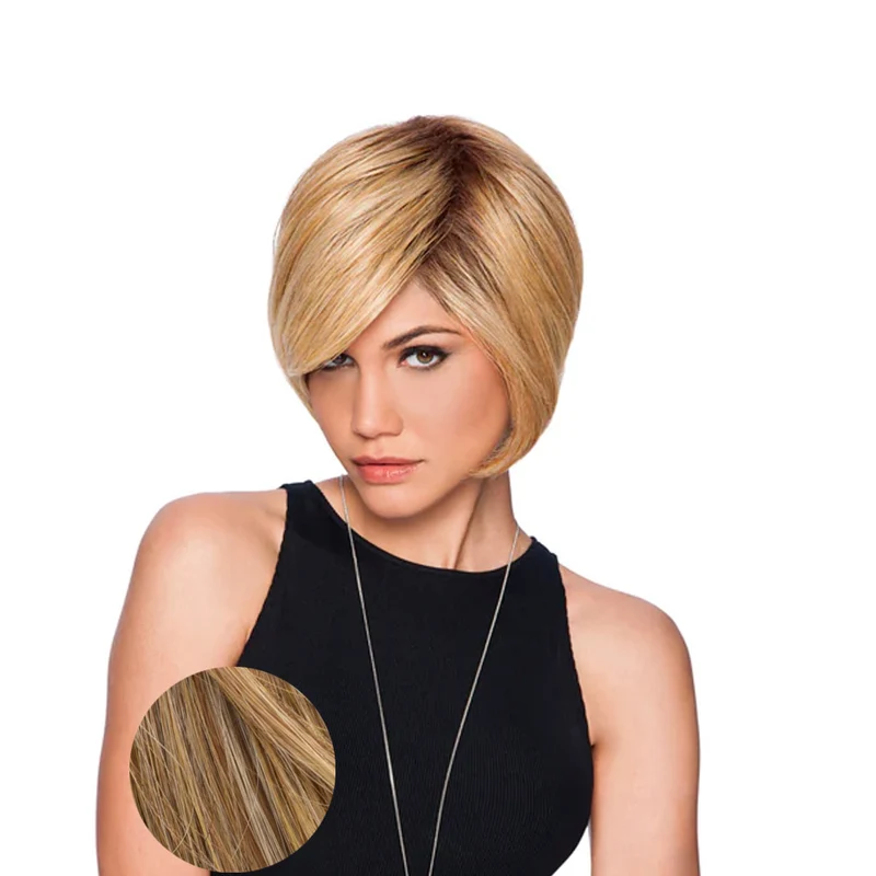 Hairdo Bob Scalato Parrucca Biondo Rame Dorato