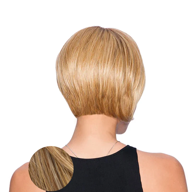 Hairdo Bob Scalato Parrucca Biondo Rame Dorato