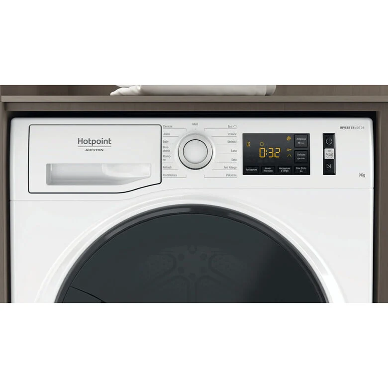 Hotpoint NTS M11 9X3E IT asciugatrice Libera installazione Caricamento frontale 9 kg A+++ Bianco