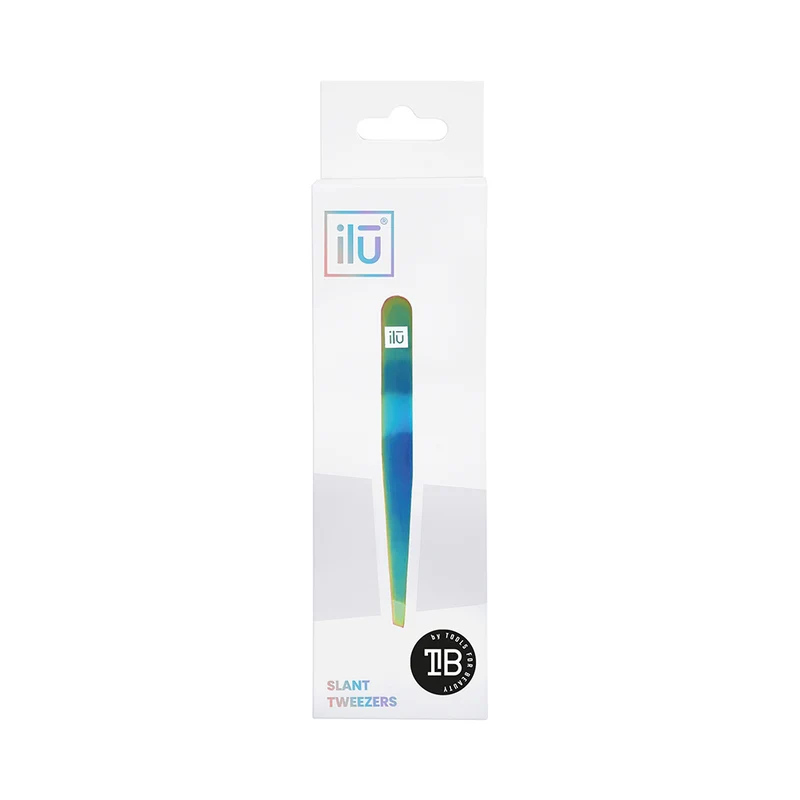 Ilū Make Up Tweezers Slant Rainbow - pinzette sopracciglia