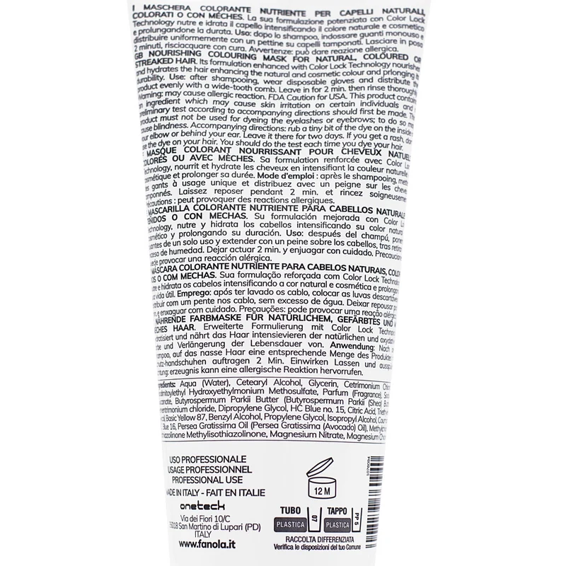 Fanola Color Mask Clover Green 200ml - colore semipermanente