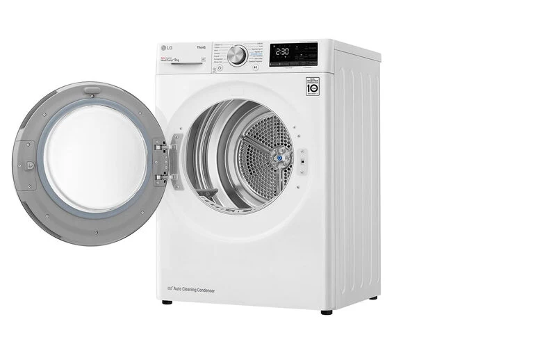 LG RH90V9AVHN asciugatrice Libera installazione Caricamento frontale 9 kg Bianco