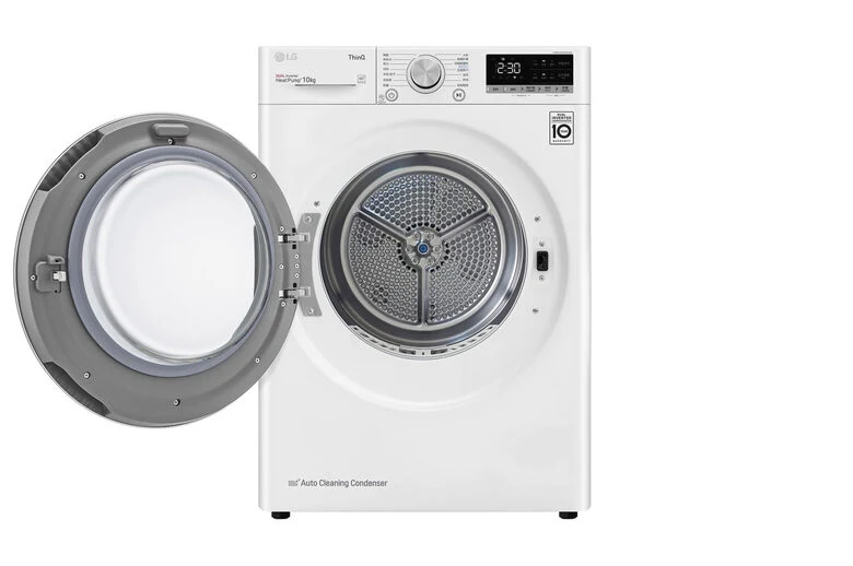 LG RH10V9AV4W asciugatrice Libera installazione Caricamento frontale 10 kg Bianco
