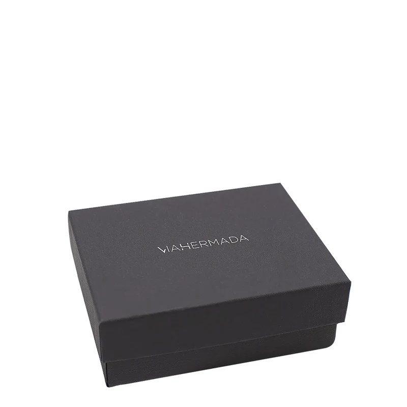 VIAHERMADA Fermacapelli Nero con Cristalli
