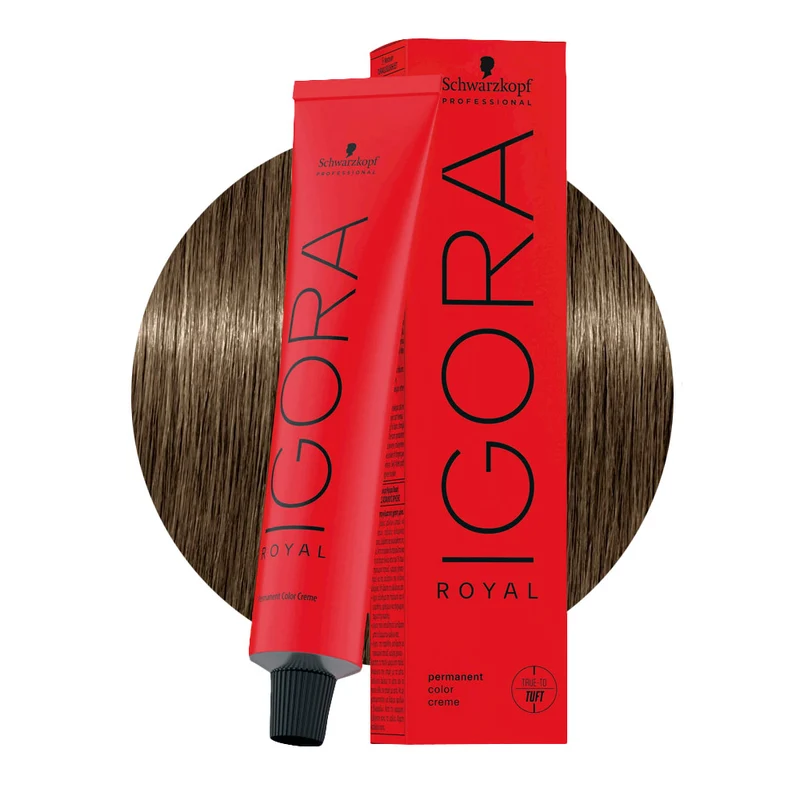 Schwarzkopf Igora Royal 7-24 Biondo Medio Cenere Beige 60ml - colorazione permanente