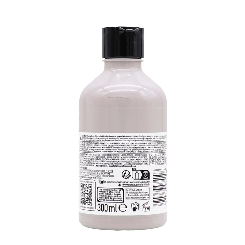 L'Oréal Professionnel Paris Serie Expert Silver Shampoo 300ml - shampoo antigiallo