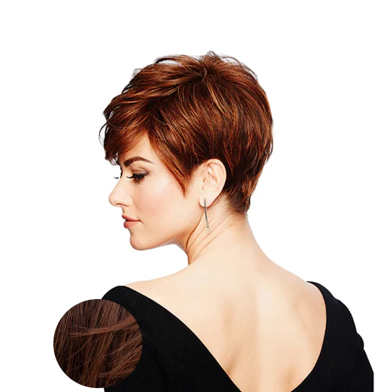 Hairdo Parrucca Perfect Pixie Biondo Chiaro Con Radice Castana