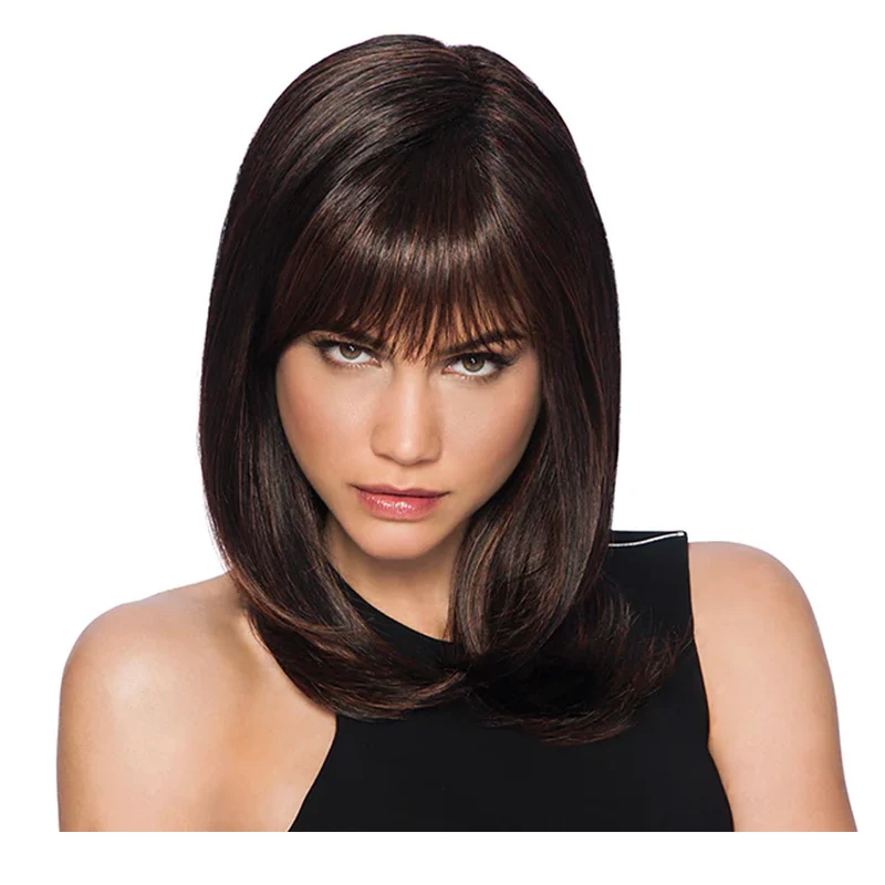Hairdo Long With Layers R6/30 Castano Medio Ramato - parrucca taglio lungo