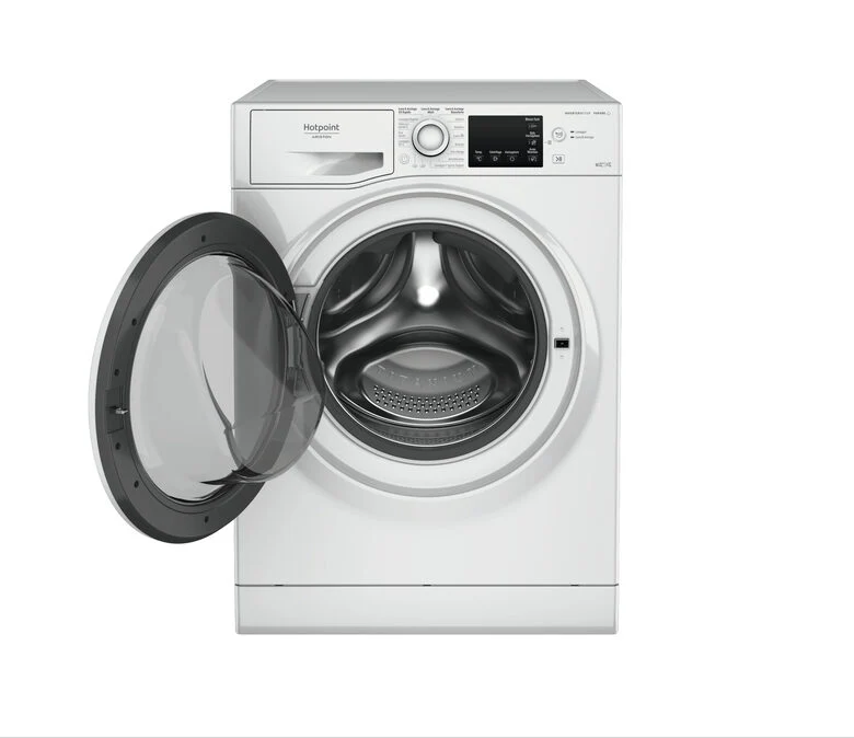Hotpoint NDB 10725 WA IT lavasciuga Libera installazione Caricamento frontale Bianco E
