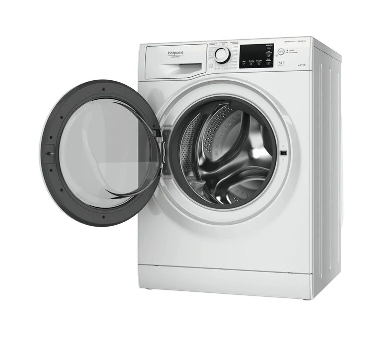 Hotpoint NDB 10725 WA IT lavasciuga Libera installazione Caricamento frontale Bianco E