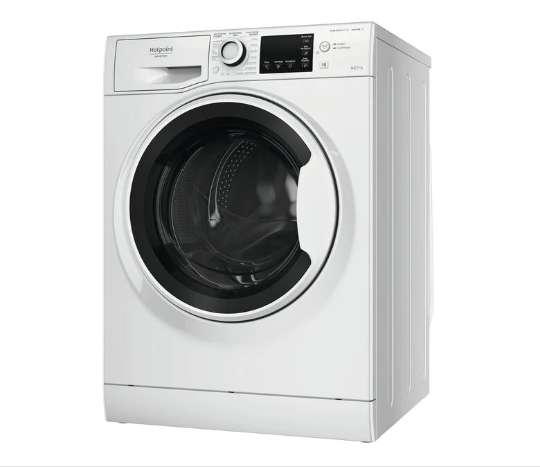 Hotpoint NDB 10725 WA IT lavasciuga Libera installazione Caricamento frontale Bianco E
