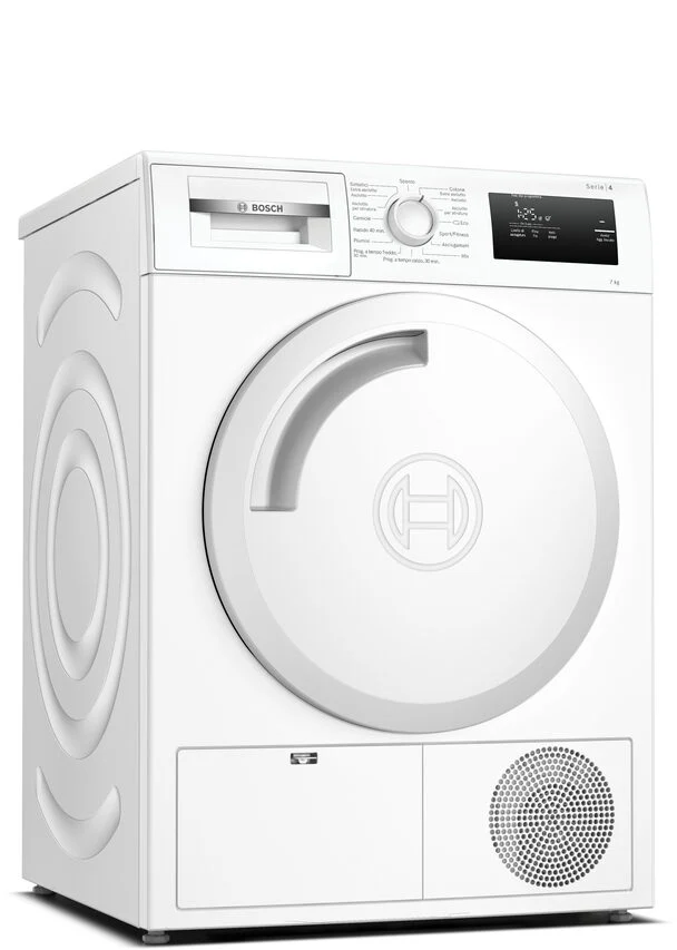 Bosch Serie 4 Asciugatrice a pompa di calore , 7 kg, Cl. A+, con filtro EasyClean