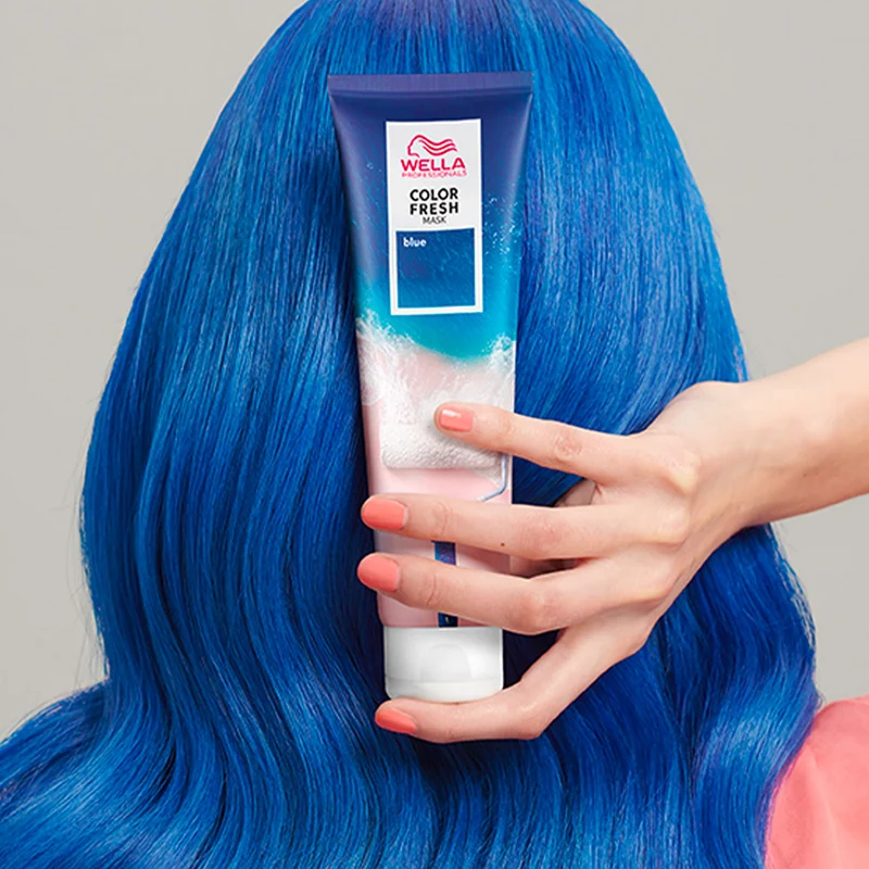 Wella Color Fresh Mask Blue 150ml - maschera colorata