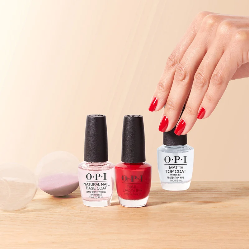 OPI Nail Lacquer Infinite Shine NTT35 Matte Top Coat 15ml - smalto protettivo trasparente opaco