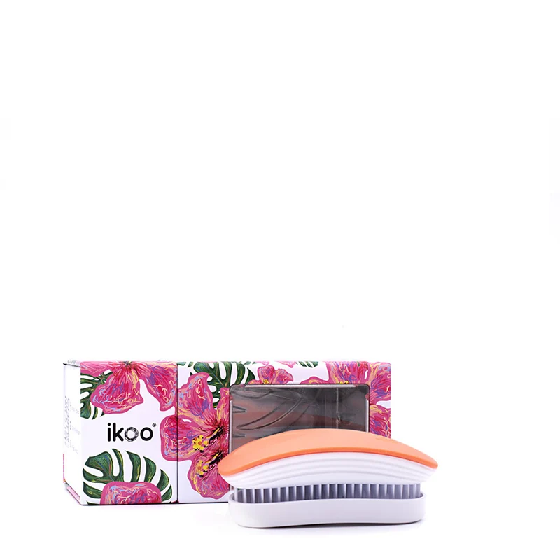 Ikoo Pocket Orange Blossom - spazzola tascabile districante