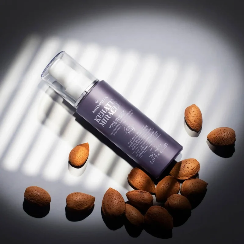 Medavita Keratin Miracle Smoothing Thermo Defence Spray 150ml – Spray Termoprotettore per Capelli Crespi