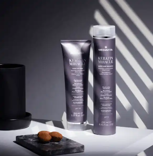 Medavita Keratin Miracle Sleek Hair Shampoo 250ml - Capelli Crespi