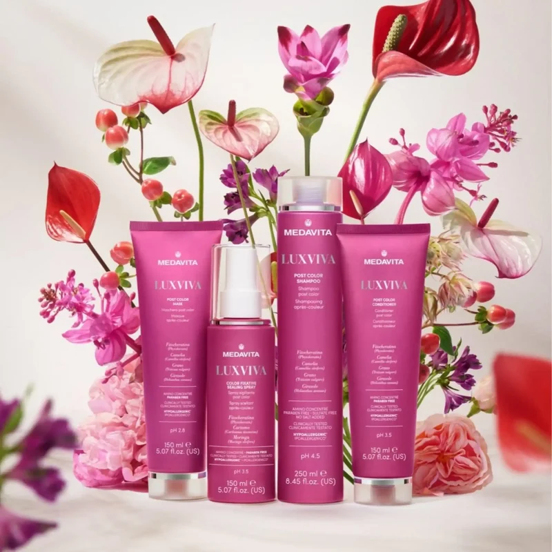 Medavita Luxviva Post Color Mask 50ml - Maschera per capelli colorati