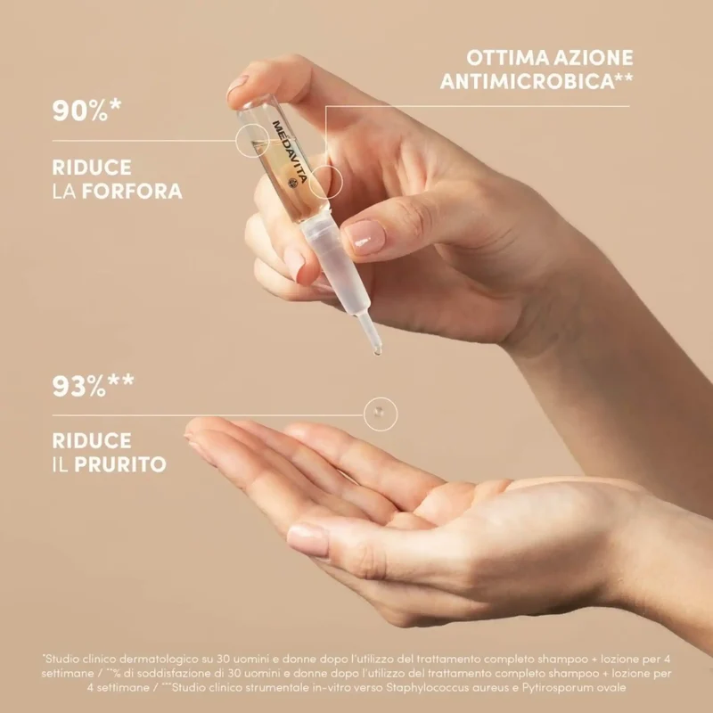 Medavita Puroxine Lozione antiforfora 12x6ml - Fiale antiforfora