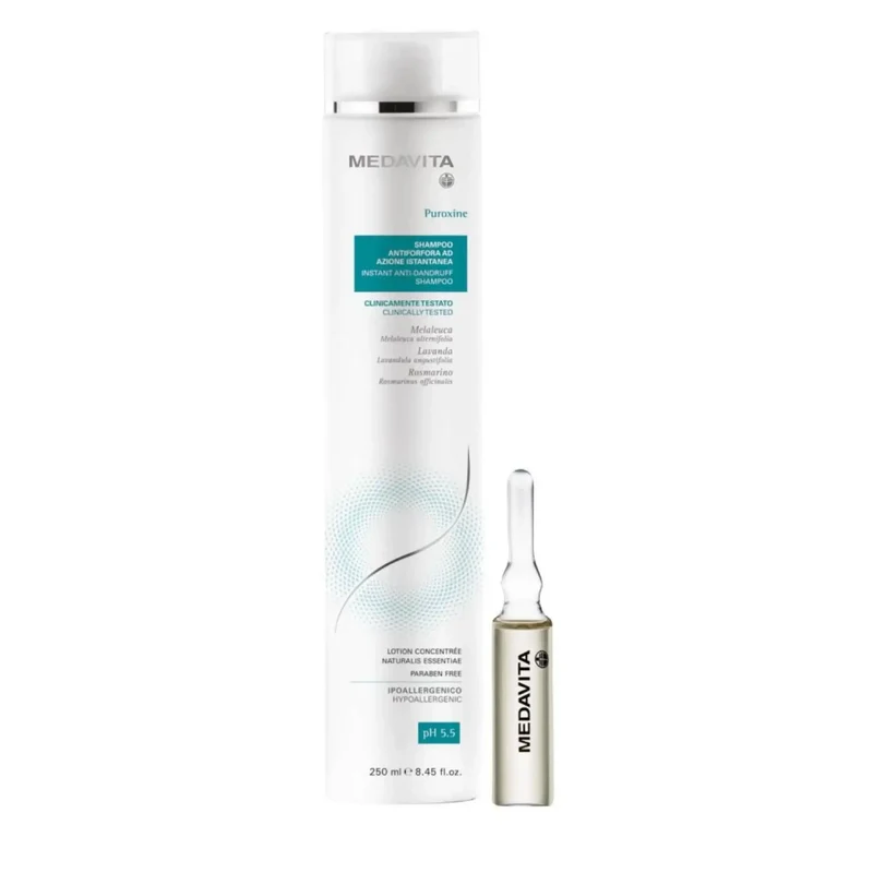 Medavita Puroxine Lozione antiforfora 12x6ml - Fiale antiforfora