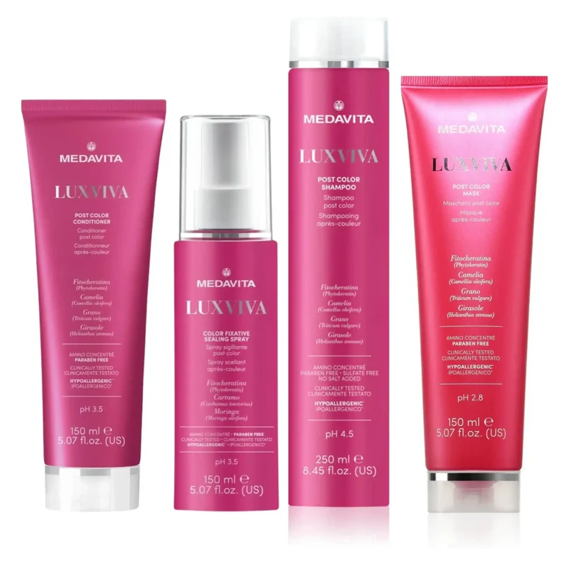 Medavita Luxviva Mask post color 150ml - Maschera per capelli colorati