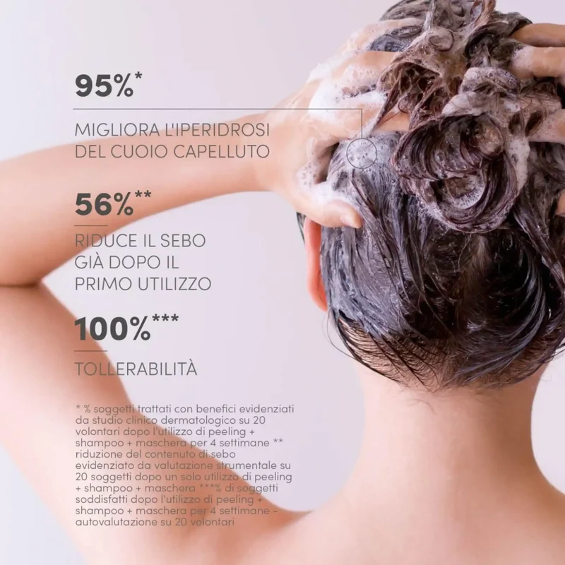 Medavita Oxygen Shampoo Detox 1000ml - per capelli sensibili e stressati