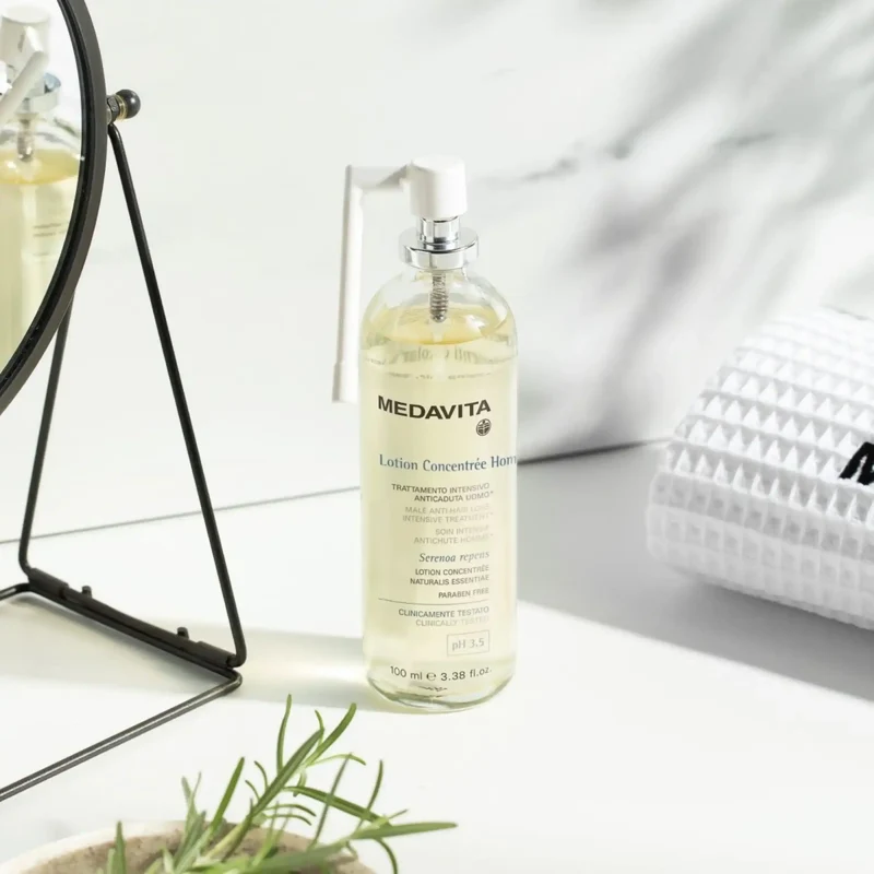 Medavita Trattamento intensivo anticaduta uomo 100ml - Spray per la caduta dei capelli