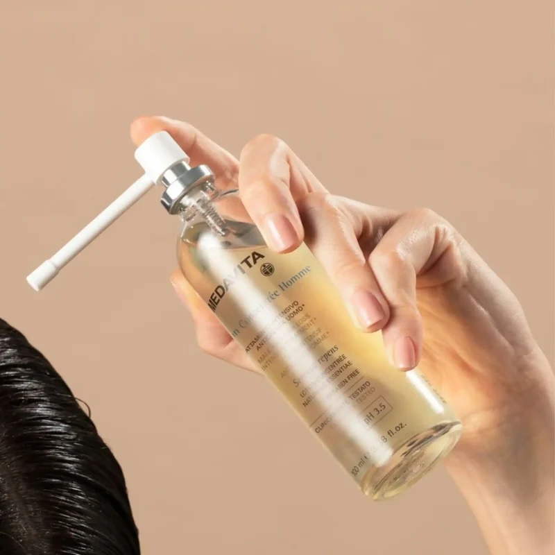 Medavita Trattamento intensivo anticaduta uomo 100ml - Spray per la caduta dei capelli