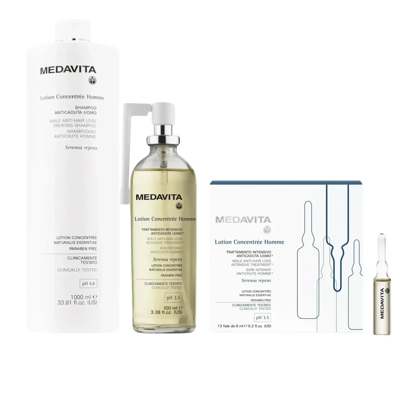 Medavita Trattamento Intensivo Anticaduta Uomo 13fl x 6ml - Fiale Anticaduta Uomo