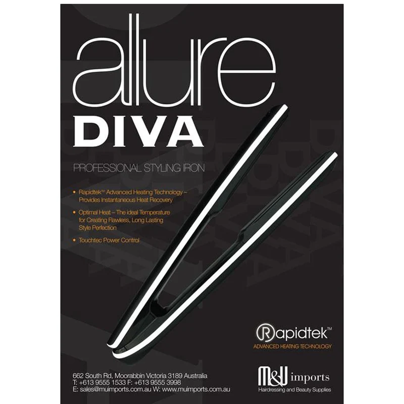 Allure Straightener Black