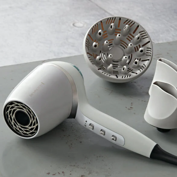 Remington EC9001 Blu, Metallico, Bianco