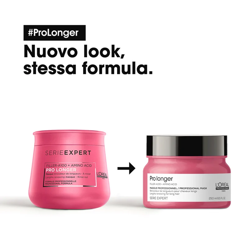 L'Oréal Professionnel Paris Serie Expert Pro Longer Maschera 250ml - maschera capelli lunghi