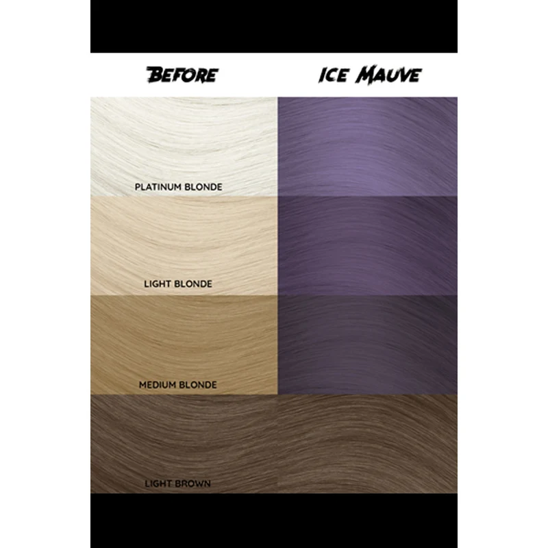 Crazy Color Ice Mauve no 75, 100ml - crema colorante ghiaccio malva