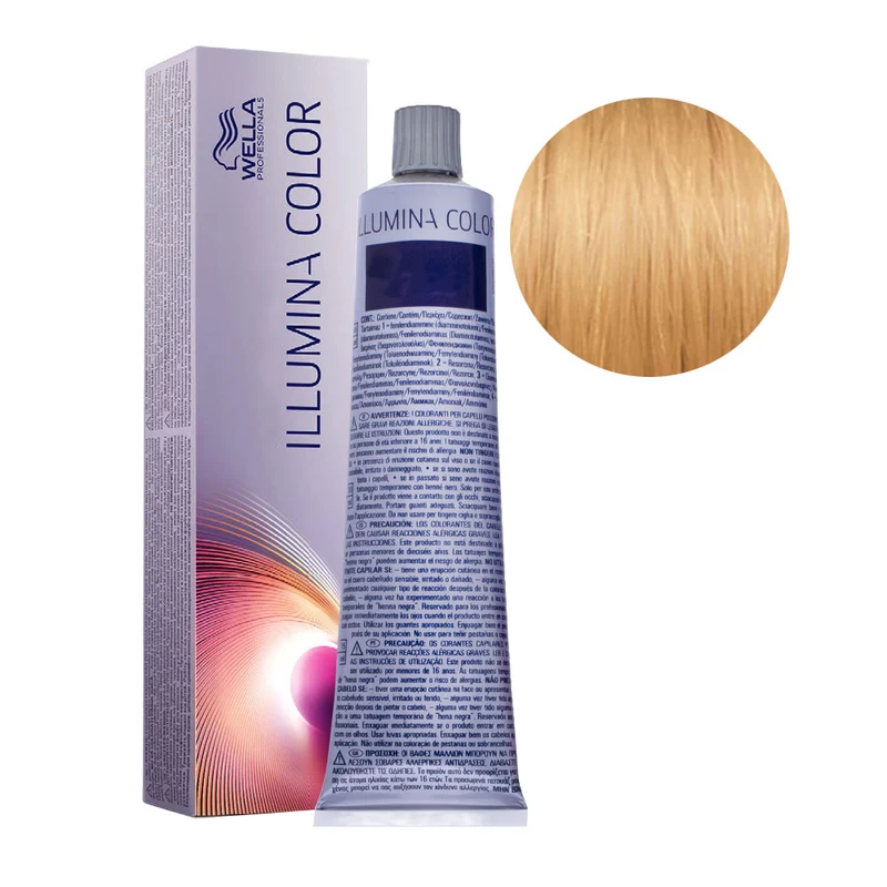 Wella Illumina Color 8/37 Biondo Chiaro Oro Sabbia 60ml - colorazione permanente