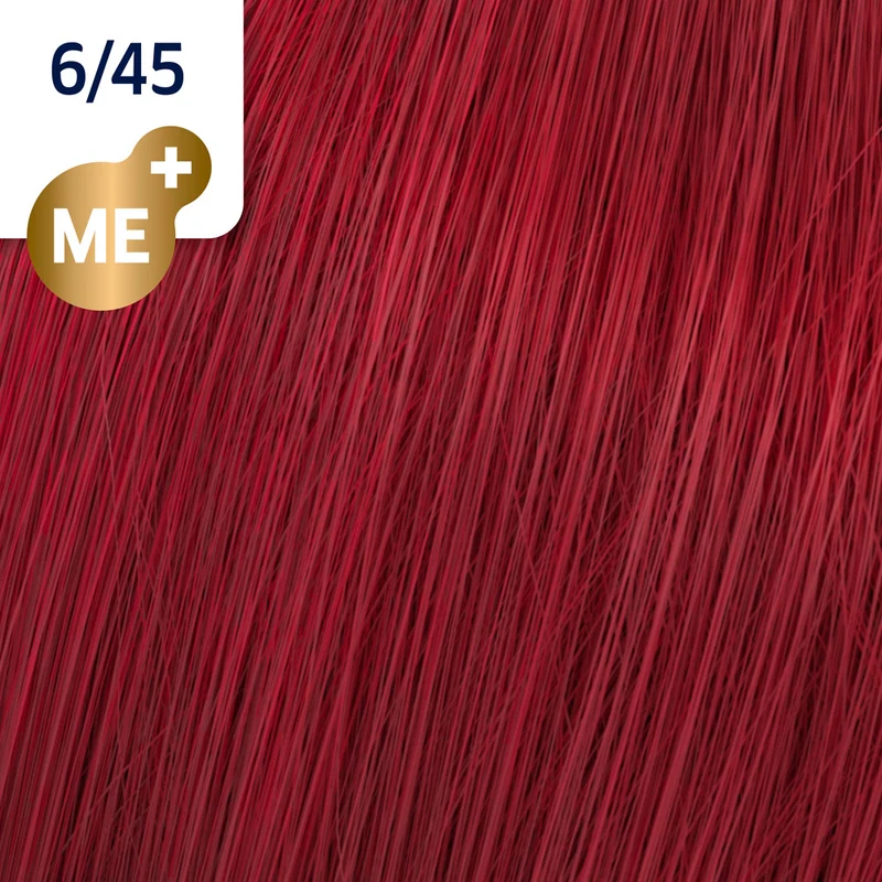 Wella Koleston Perfect Me+ Vibrant Reds 6/45 Biondo Scuro Rame Mogano 60ml - colorazione permanente