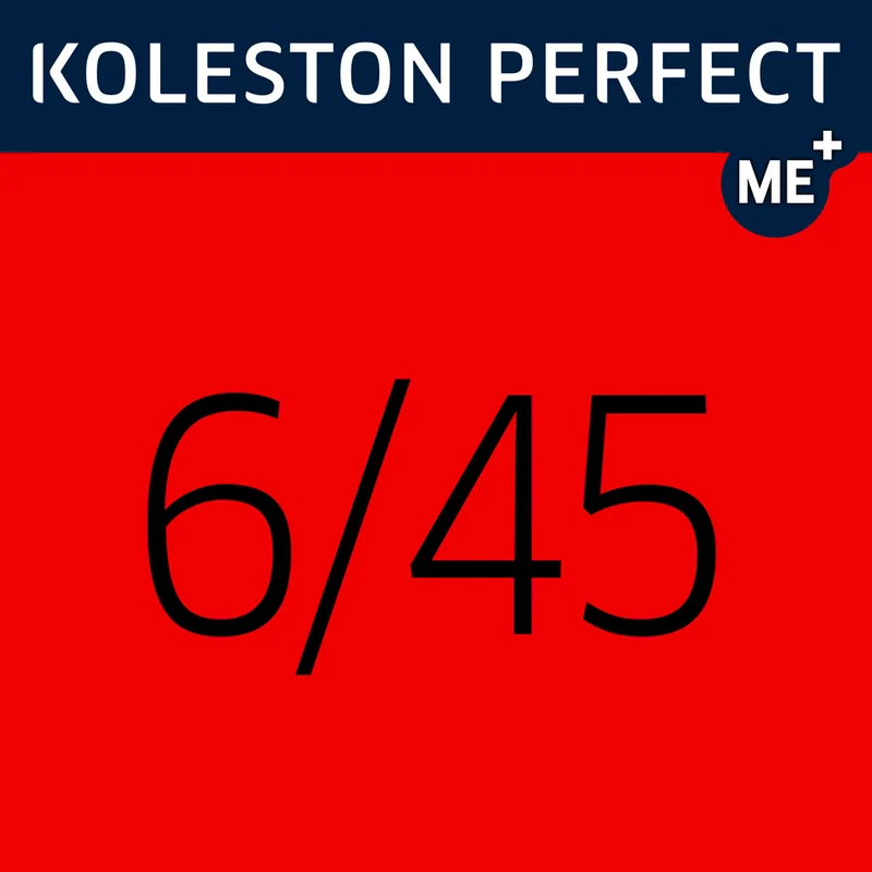 Wella Koleston Perfect Me+ Vibrant Reds 6/45 Biondo Scuro Rame Mogano 60ml - colorazione permanente