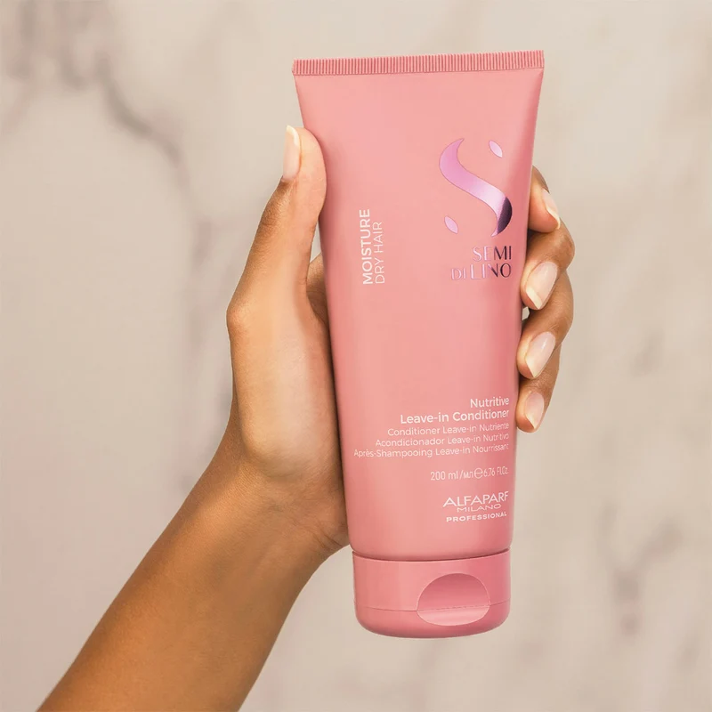 Alfaparf Milano Semi Di Lino Moisture Nutritive Leave-In Conditioner 200ml - balsamo nutriente senza risciacquo