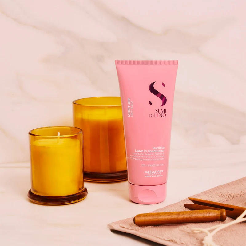 Alfaparf Milano Semi Di Lino Moisture Nutritive Leave-In Conditioner 200ml - balsamo nutriente senza risciacquo
