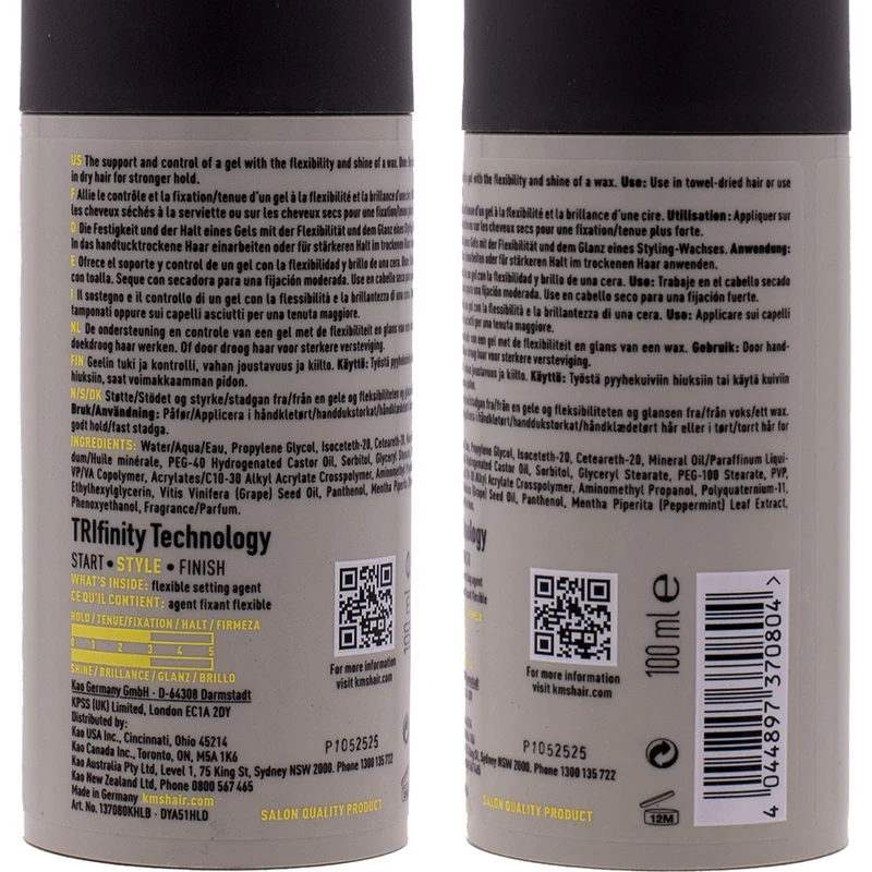 KMS Hair Play Liquid Wax 100ml - cera liquida