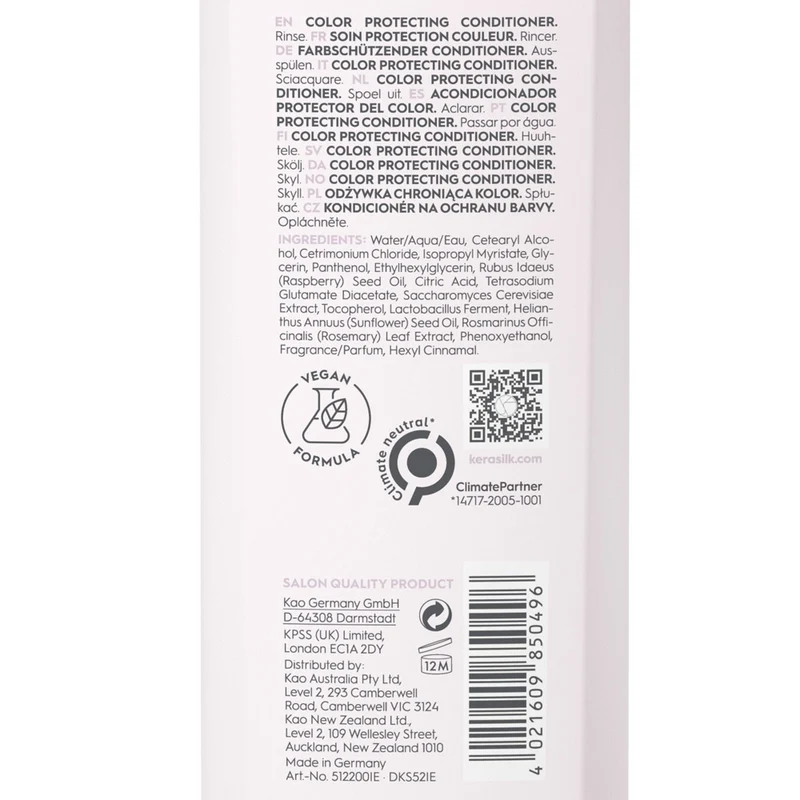 Kerasilk Essentials Color Protecting Conditioner 200ml - balsamo protezione colore