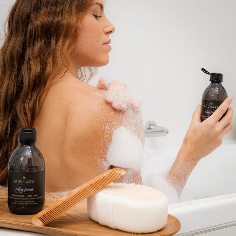 Midhara Body & Soul Silky Foam 300ml - bagnoschiuma delicato