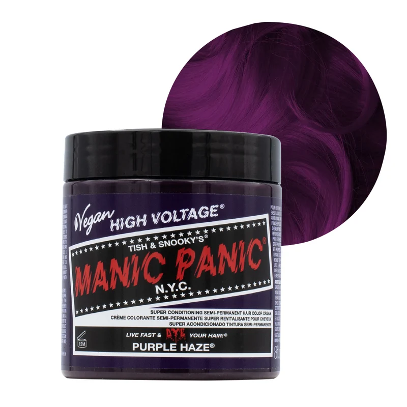 Manic Panic Classic High Voltage Purple Haze 237ml - crema colorante semi-permanente